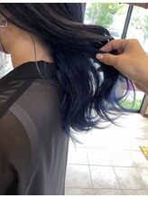 ヘアプロデュース ムース(Hair Produce MU SU) ネイビーカラー