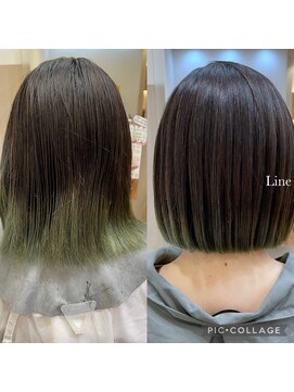 ユーリ(JUURI) 縮毛矯正で髪質改善1