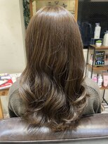 美容室 パルス 静岡鷹匠店(PALS) ブリーチ無し リーフベージュ