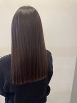 カノエ 宇部小串店(canoe)&nbsp;マロンブラウン/髪質改善縮毛矯正/髪質改善/韓国風/韓国ヘア