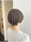 まるみショート/グレージュカラー