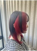 インナーデザイン☆チェリーレッド