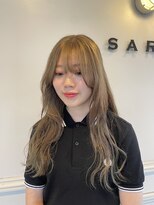 サラ ビューティー サイト 古賀店(SARA Beauty Sight) 【オリーブベージュ】20代30代/くすみベージュ/マロンベージュ