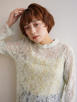 ブゾン(buZon) 【buZonブゾン】 ゆるふわマッシュ×マロンベージュ