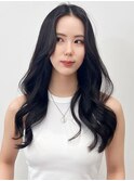 韓国パーマ/ヨシンモリ/ナチュラルブラック