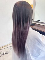 ヴァンクラウドコウベ(VENT CLOUD KOBE) 20代30代グラデーションカラーグレージュ立体感ロング透明感