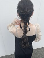 美容室 アイディー i-dee 編み下ろし