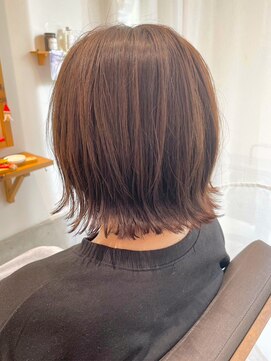 タイズ(ties) 20代30代40代ミニボブショコラアッシュ透明感外ハネ小顔