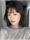 透明感たっぷりグレーベージュ◎