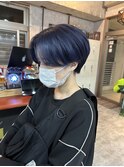 【C’LD 】ハンサムショート/ショート/ラベンダーブルー/カット