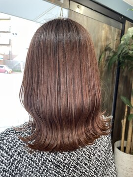 ユニコヘア(unico hair) 暖色カラー×レッドブラウン