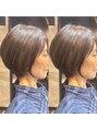 シャインヘアフラッペ 新百合ヶ丘2号店(Shine hair frappe) #ショートボブ