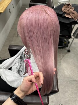 リグ 横浜(Lig.) ピンクヘアー/ピンクグレープフルーツ/ニュアンスカラーブリーチ