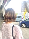切りっぱなしボブ