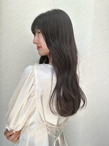 エクラート ミリア 船橋(ECLART milia)&nbsp;サラサラ＆ナチュラルな暗髪｜髪質改善でつくるヘアシルエット