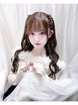 ユーフォリア エヌ 池袋サンシャイン通り店(Euphoria +n)&nbsp;編み込みハーフツイン♪