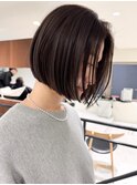 大人可愛い30代40代50代ボブ/ショートカット/レイヤーカット天神