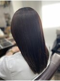 髪質改善縮毛矯正×ロング