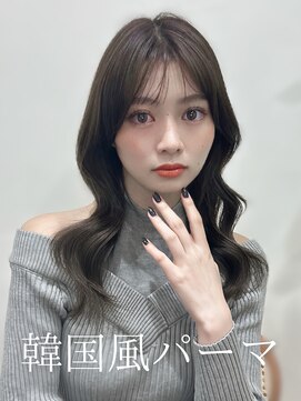 アミー 池袋(Ammy) パーマ/韓国風パーマ/コテ巻き風パーマ/レイヤーカット/池袋