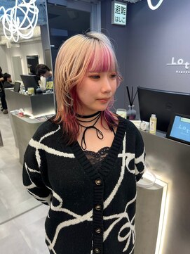 ロテ 名古屋 名駅店(Lote.) イメチェン/ホワイトブロンド/外ハネボブ/美髪/名駅