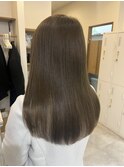 〈髪質改善Mell〉透明感×艶 オリーブベージュ