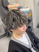 フィフス 仙台(fifth)&nbsp;ツイストパーマツイストスパイラルパーマメンズハイライトパーマ