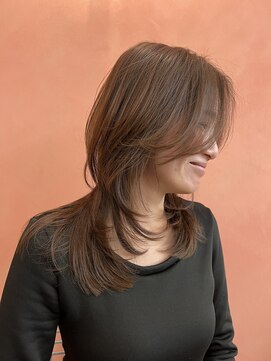 ディプティモイラ(dipty MOILA) beige＋上品ウルフレイヤー【hamaoka】