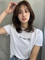 ソヨン 金沢店(SOYON)&nbsp;ミストバング×内巻レイヤー