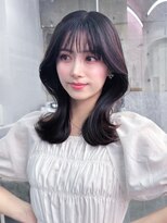 フィヴェント(Fivent) 美髪韓国レイヤーイメチェン似合わせチェリーブラウンミニウルフ