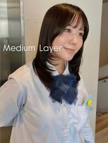 大人艶髪へア/髪質改善サブリミックTR/レイヤーカット／縮毛矯正