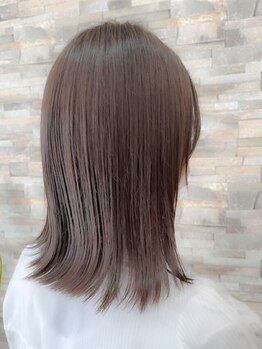 シェリ(cheri)の写真/【西大路駅すぐ】骨格や髪質に合わせた似合わせカットで、伸びても扱いやすいシルエットをキープ♪