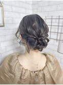 ゆるっとキレイめアップスタイル