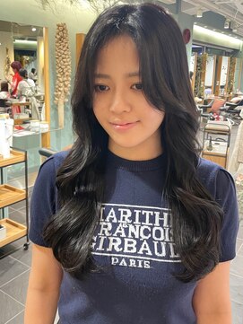 トリコ ショップアンドヘアサロン(tricot shop hair salon) ロングレイヤー 髪質改善トリートメント◎ダークグレージュ
