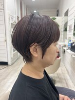 テラス ヘアアンドボタニカル(terrace)&nbsp;terrace岩政/マッシュショート/30代40代/姪浜