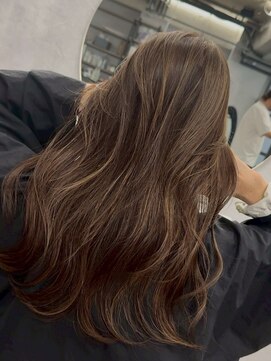 ハーシーバイアポロ 相模大野(HERSHE by apollo) ミディアムヘア/暗めカラー/グランマッシュ/レイヤーカット