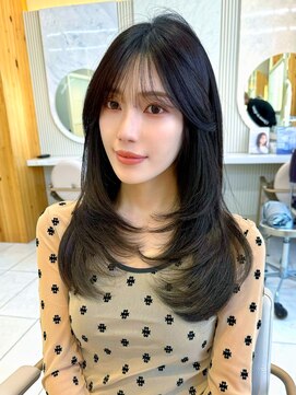 アフロートリノ(AFLOAT Leino) 結べるレイヤーカット　2wayバング