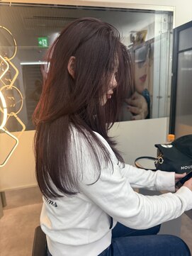 ラ キング(LA KING) 黒髪/クラゲヘアー/オリーブグレー/小顔/ココアベージュ/栄