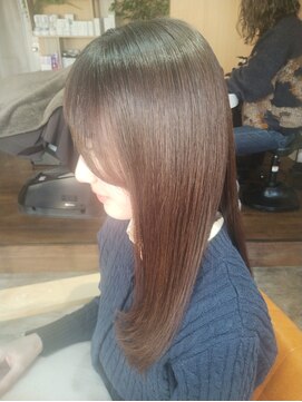 ローカス 花小金井南口店(LOCUS) ☆ オリーブベージュで艶髪へ ☆