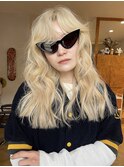 ハイトーンカラー　ブロンドカラー