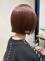 アンジュールテラス(UNJOUR TERRACE)&nbsp;ぱっつんボブ【ハイライト/髪質改善/インナーカラー】