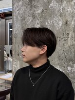 リラクオーレメンズ(LIRA CUORE men's) シャドウパーマ/メンズ縮毛矯正/毛流れセンターパート