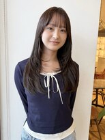 ルッツ(Lutz. hair design) 3/27 レイヤーカット ブラウンカラー【千代田彩夏】