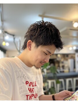 リンダエイト(LINDA eight∞) 20代/メンズ/スパイキーショート/メンズカット/ベリーショート