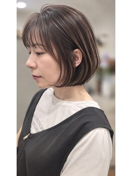 ヘアプロデュース ギフト(HAIR PRODUCE Gift)の写真/乾かすだけで決まる、もちが良いカットが自慢!セットがらくになる秘密は似合わせ技術◎