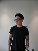 ラルフカール　メンズパーマ　オールバックパーマ　福岡　博多区