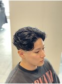 ラルフカール ラフカール リバースセンターパート メンズパーマ