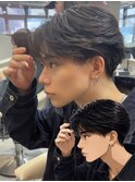 ⇔大宮/フェザーショート/フェザーパーマ/毛流れカット/mens