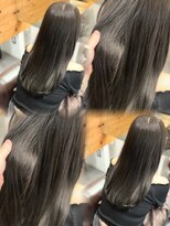ロックス バイ マグ 松本(rocks BY MAG) 10代20代イエベブリーチ無しワンカラー透明感オリーブグレージュ