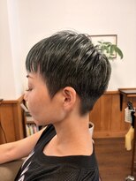 ヘア カフェ クマ(Hair×Cafe KUMA) 清潔感×大人のメンズショート|自然な束感で好印象
