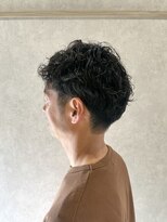 MEN'S soleil 大宮さいたま新都心【メンズソレイユ】MEN'Sパーマ/MEN'Sカット/メンズ&nbsp;ニュアンスウルフ スペインカール さいたま新都心